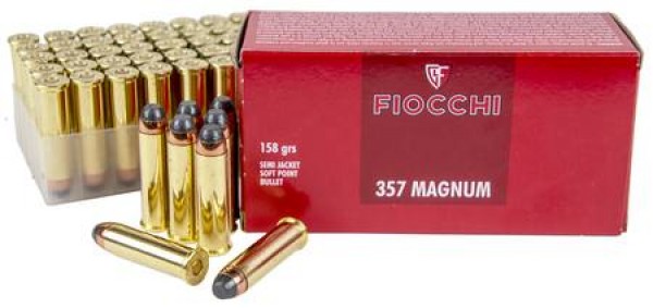 Pištoljski metak FIOCCHI 357 MAGNUM SJSP 158